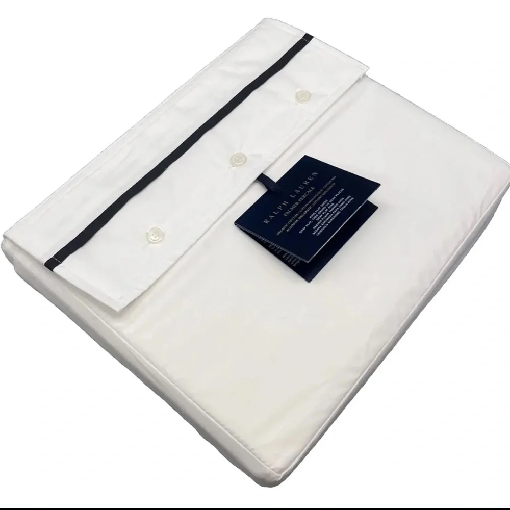 $175 NEW RALPH LAUREN HOME QUEEN FLAT SHEET LOFT GRAY